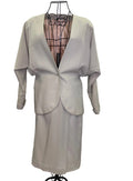 1980s Collectors Piece Nora Miller Dynasty Collection Two-Piece Rhinestone Suit