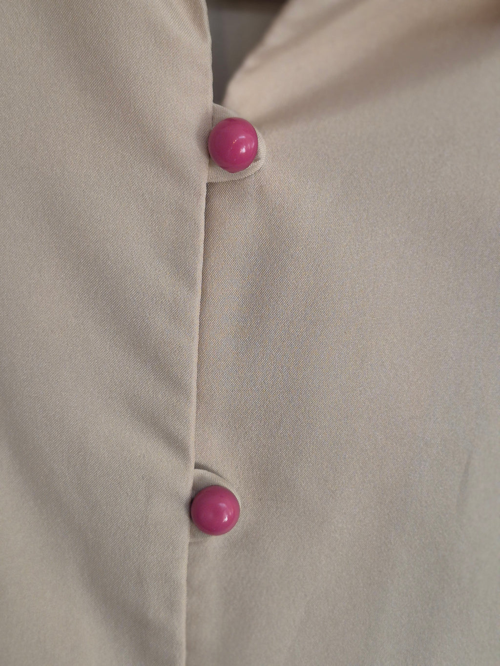 1960s Silk Blouse with Peter Pan Collar