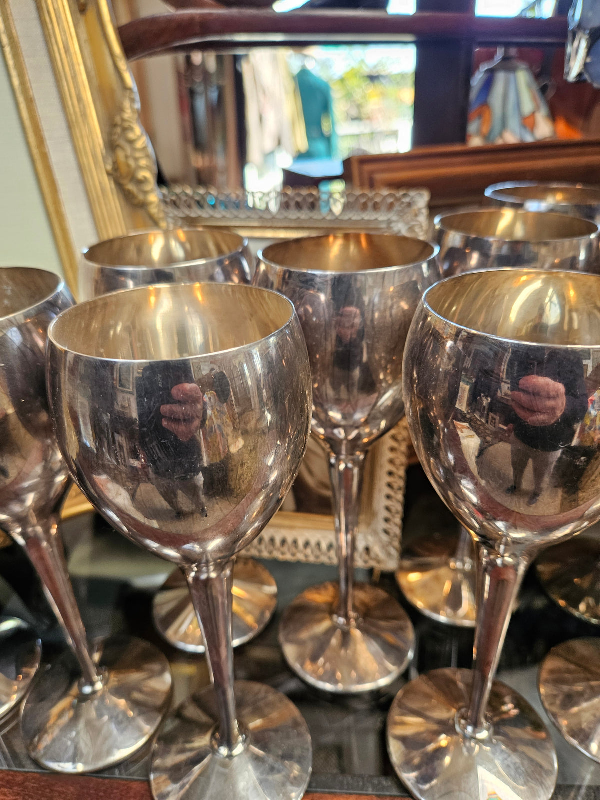 Vintage Kirk Steef Silverplated Goblet - Made in Spain - 8 Inch