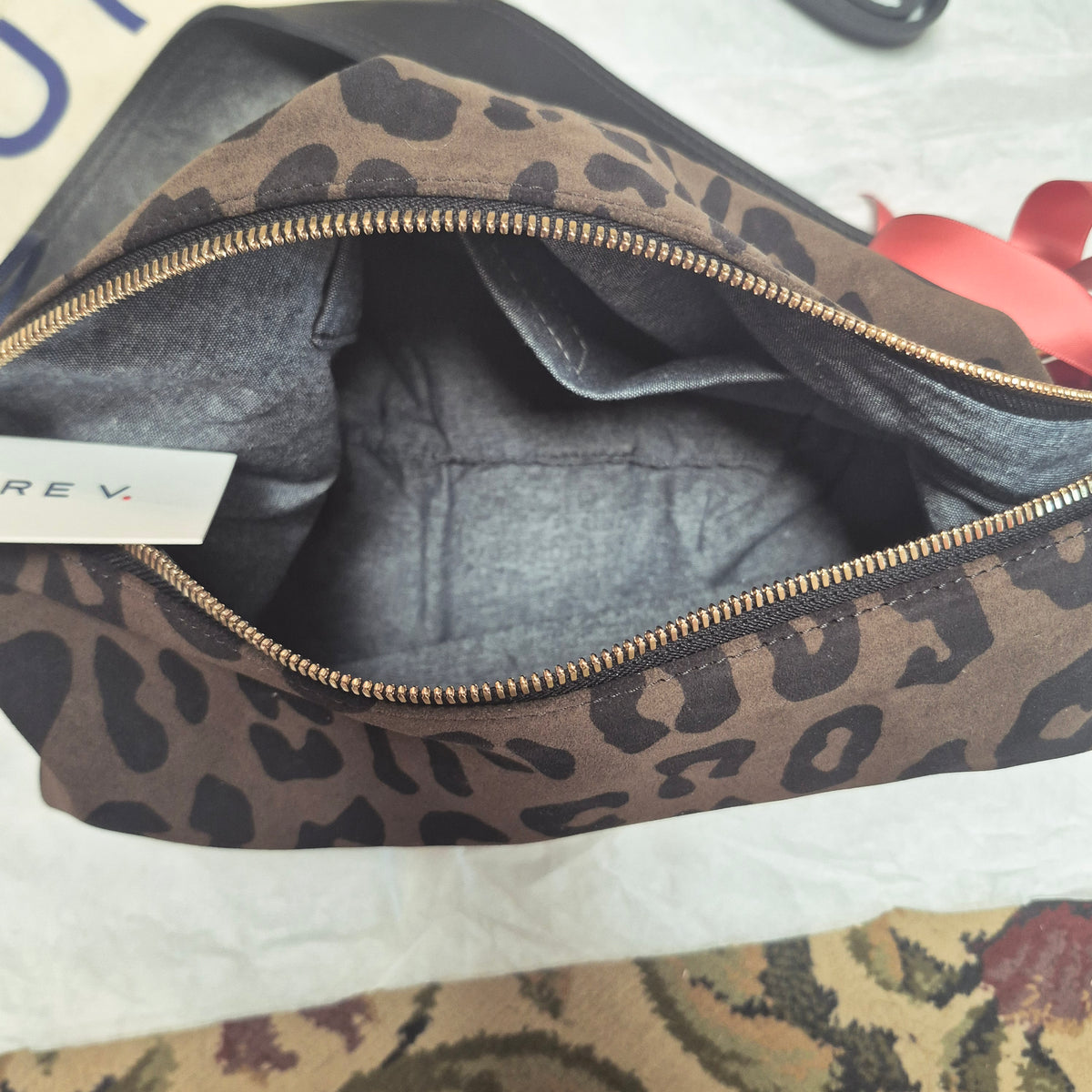 Clare V. Leopard Print Shoulder Bag | New With Tags