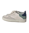 Milan Salvatore "Acquamarina Bold" Men's Handmade Italian Leather Sneakers - Size 11