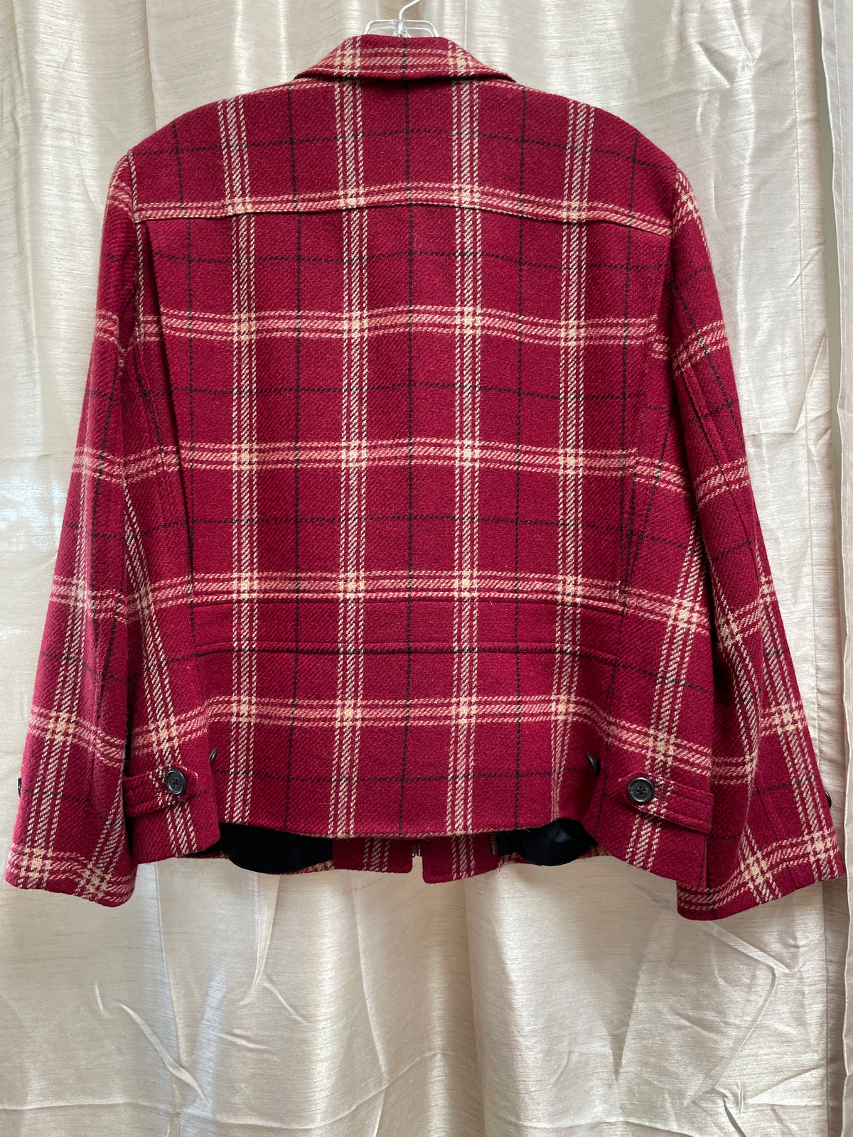 Ralph Lauren Cropped Blazer - Red Size 12