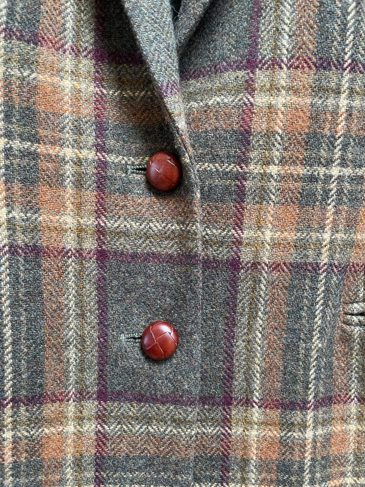 Ralph Lauren Vintage Plaid Blazer - Size 12