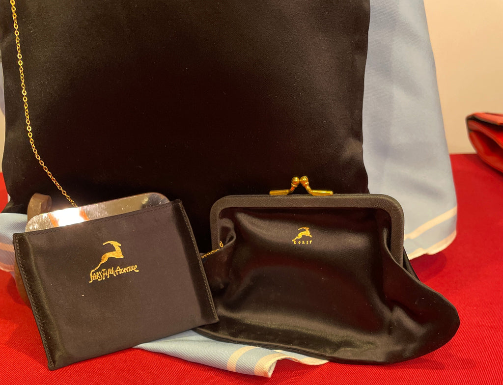 Koret Vintage Black Satin Clutch – Saks Fifth Avenue