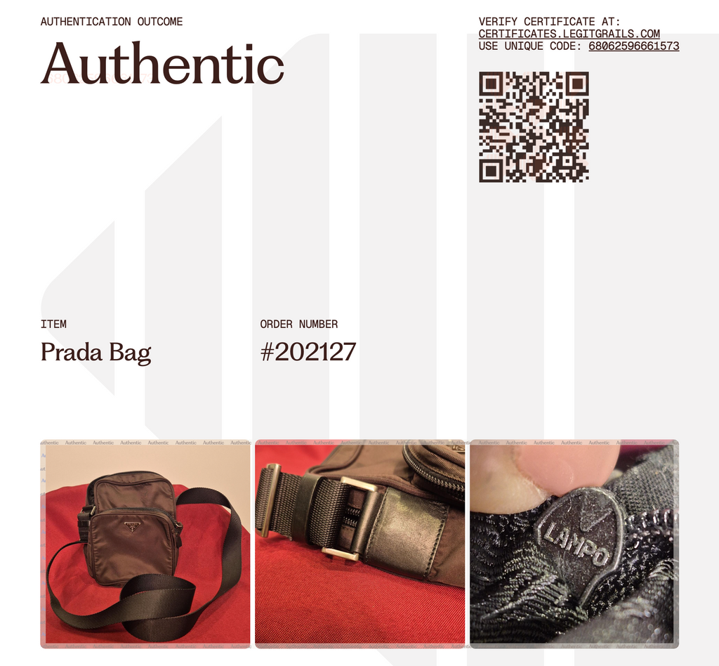 Prada Vintage Brown Tessuto Nylon Crossbody Messenger Bag — 1990s Authenticated