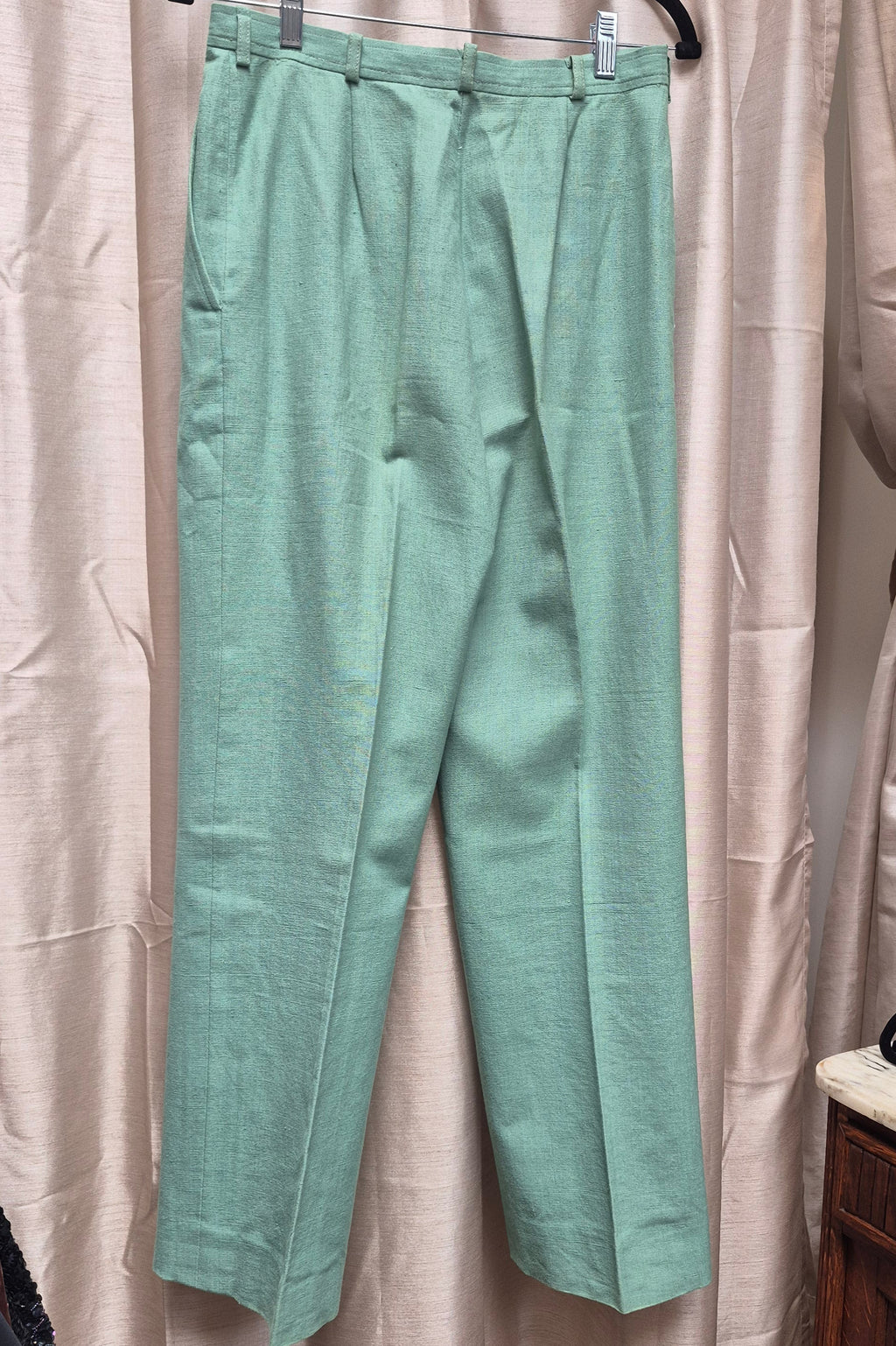 1980s Yves Saint Laurent Vintage Linen Pants