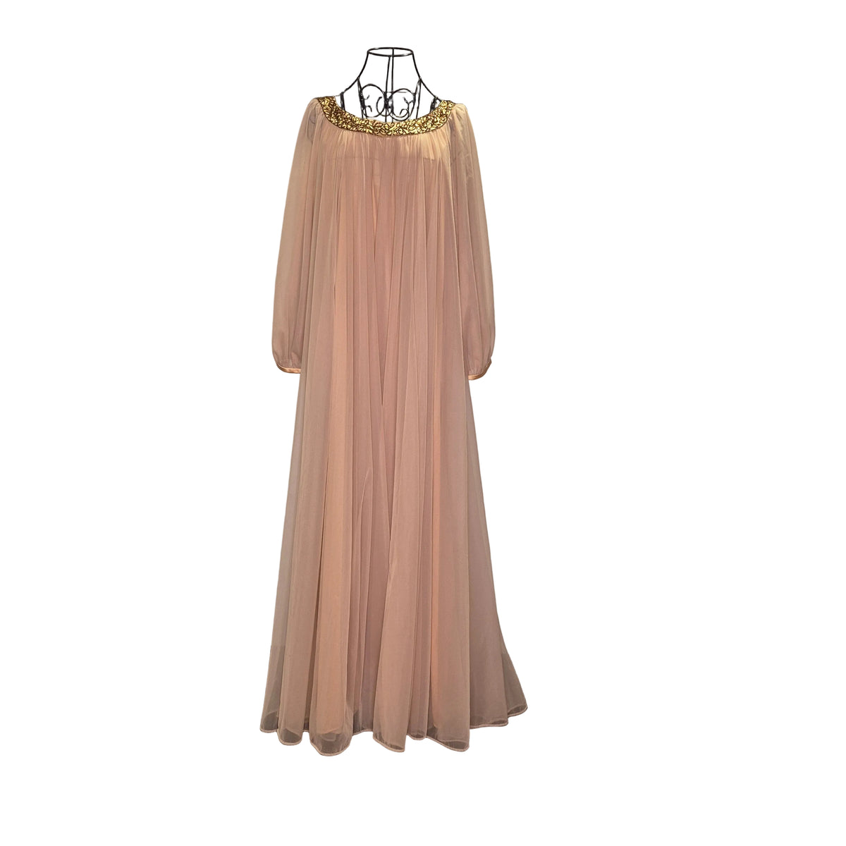 Rare Lucie-Ann Importers Beverly Hills Vintage Gown