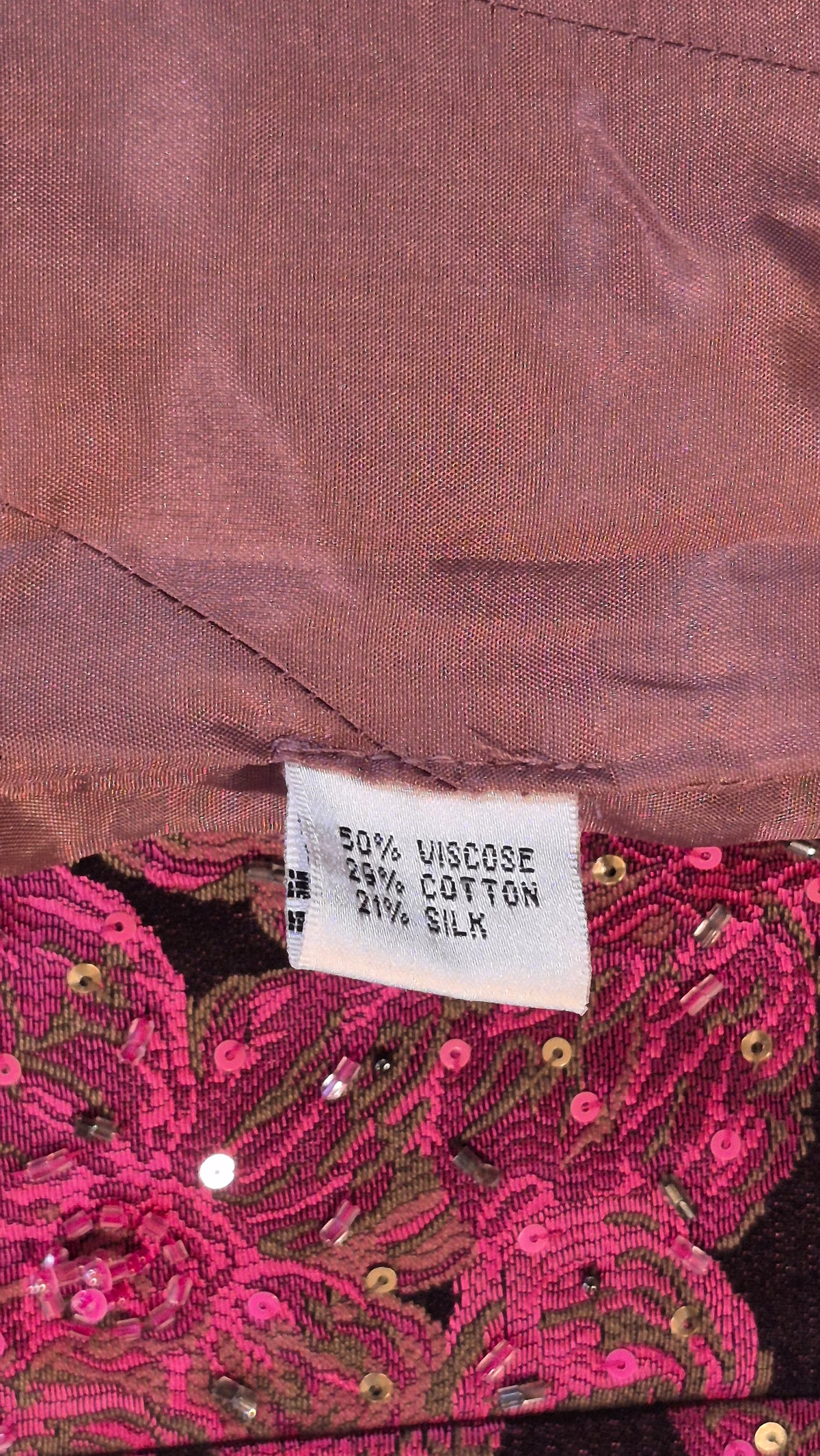 1990s Chetta B Evening Deadstock Metallic Brocade Corset Top Y2K Vintage