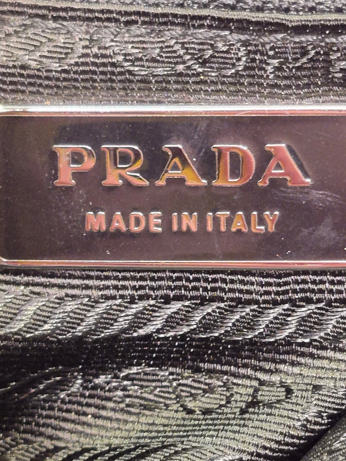 Prada Vintage Brown Tessuto Nylon Crossbody Messenger Bag — 1990s Authenticated